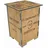 Werkhaus Photohocker Teekiste 30 x 42 x 30 cm Braun