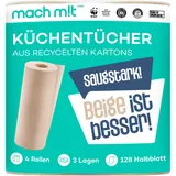 mach mit wepa Küchenrolle 3-lagig 4 x 128 Blatt