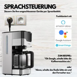 Echos Smart-Home-Steckdose 4 St. Weiß