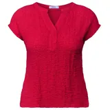 Cecil Strukturbluse rot M