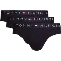 Tommy Hilfiger für Herren. UM0UM03182 Set 3 schwarze Slips (M), Heimtextilien, Baumwolle, Nachhaltig