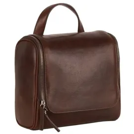 LEONHARD HEYDEN Roma Kulturbeutel Leder 26 cm braun