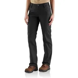 Damen Arbeitshose, schmutzabw. RUGGED PROFESSIONAL PANTS, schwarz, Größe W6/REG - schwarz - W6/REG
