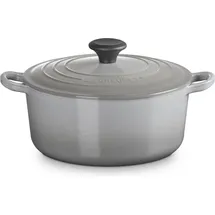 Le Creuset Signature Bräter 24 cm rund perlgrau
