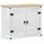 vidaXL Waschbeckenunterschrank mit Regal mit Tür Weiß 73 x 33 x 60 cm