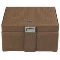 Windrose Corbello Schmuckkasten 21.5 cm braun