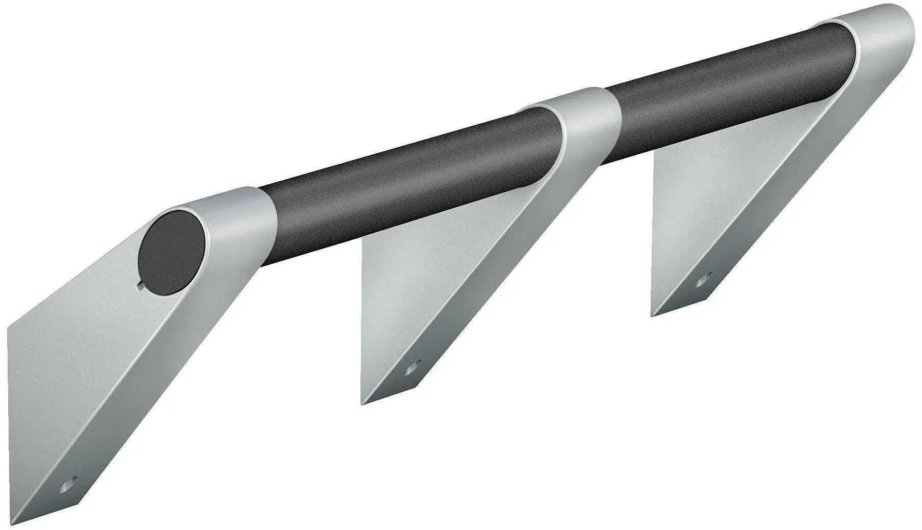 KWS A100 Haltegriff, geeignet für Einhängesitz, 900mm - Anthrazit/Silbermetallic