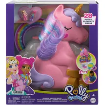 POLLY POCKET Einhorn Haarspiel Schatulle