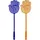 jean products Fliegenklatsche Hand 2er Set orange/ blau