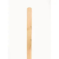 Mega-Holz Holzzaun Zaunlatten-Paket "Usedom" (gehobelt, Kopf gerundet) 2/9/90 cm 40 Stück, (Sparset, 40-St), Witterungsbeständig und langlebig. beige 90 cm x 90 cm