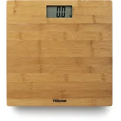 TriStar WG-2432 Personenwaage, Elektronische Personenwaage, 180 kg, 100 g, Bambu
