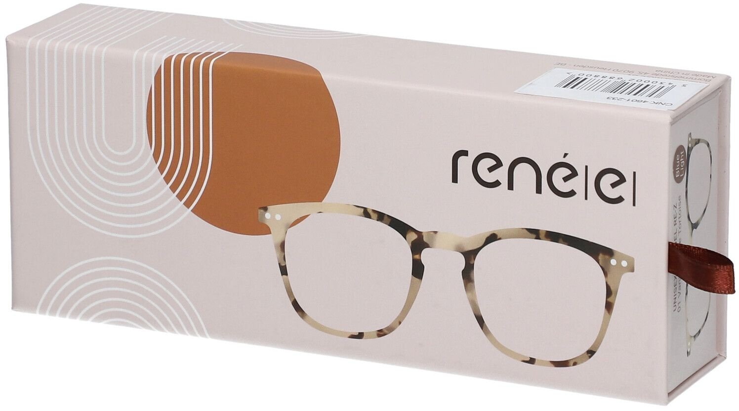 Renee Brille Blue Light Re-Z 01 Vanilla Latte Tortoise