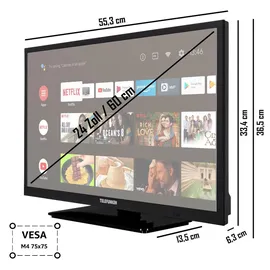 Telefunken XH24AN550MV 24" LED HD-Ready Smart TV