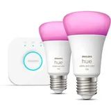 hue Hue W&C A. 9W E27 2er Starterset 29149200