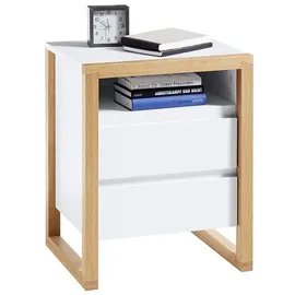 MCA Furniture MCA Nachttisch Facil Lack Weiß