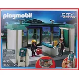 PLAYMOBIL 5177 Bank mit Geldautomat Polizei Bankräuber passt zu 5566 6873 5564