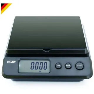 Dipse Feinwaage Parcel 10 - Paketwaage Briefwaage mit 0,5g Teilung u. 10kg Kapazität