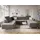 sit&more Wohnlandschaft SIT & MORE "Vincenzo U-Form", grau (hellgrau), B:317cm H:84cm T:93cm, Sofas, Wohnlandschaft, inklusive Kopfteilverstellung, wahlweise mit Bettfunktion, Bettkasten