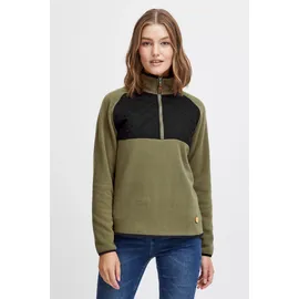 Oxmo OXMalita Damen, Fleecejacke, L, Dusty olive), (180515) | Gr.: