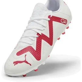 Puma Future Play MG Herren Puma White-Fire Orchid 45