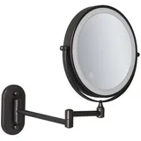 Tigrezy 8" Led-vergrößerungsspiegel, Usb-aufladbar Mit 1x/7x Vergrößerung, Schwarz