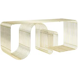 AYTM - Curva Bank Gold - 100 cm - 32 cm - 43.2 cm