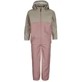 Color Kids Rain Set Colorblock - Regenset - beige-sand|rot