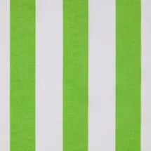 Homescapes Baumwollstoff Meterware gestreift grün/weiß 150 cm