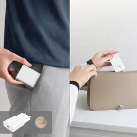 4smarts Netzladegerät PDPlug Slim 25W GaN 1C weiß
