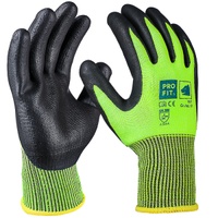 Fitzner  Level C Nitril-Schnittschutzhandschuh, Angenehmer Handschuh mit sehr guten Abriebswerten, 1 Karton = 144 Paar, Größe: 9