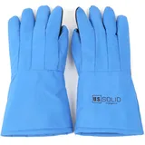 U.S. Solid Kryogene Handschuhe, Flüssiger Stickstoffschutz, -195°C, Niedrige Temperaturbeständigkeit(38 cm, rutschfest)
