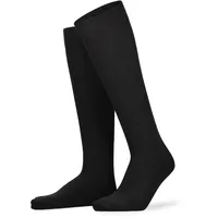 Hudson Kniestrümpfe Relax Cotton Schwarz 43-44