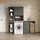 livinity® Waschmaschinenumbauschrank Paolina 68 x 88,2 cm Weiß/Artisan