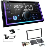 JVC KW-DB95BT 2-DIN Autoradio CD-Receiver Digitalradio DAB+ Bluetooth USB passend für Nissan 350 Z 2002-2005 schwarz