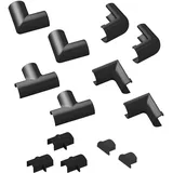 D-Line Accessory Kit 20x10 Clip-Over Design Black