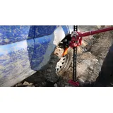 Farm Jack Hi-Lift Allzweckheber Zahnstangenheber 3 Ton 153cm | Wagenheber SUV Max. 133cm Hubhöhe | Hebebühne Auto Zubehör | Rasentraktor, Forst und Offroad Zubehör
