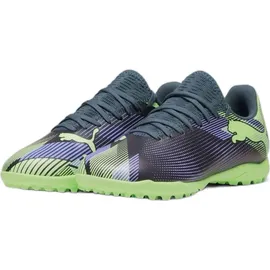 Puma Future 7 Play TT Multinocken-Fußballschuhe Kinder 03 gray skies/elektro purple/fizzy apple/white 38