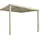 BECKMANN Terrassendach Exklusiv 307 x 322 cm grau