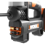 Worx Akku-Handkompressor WORX "WX092", schwarz, B:7,1cm H:16,7cm L:22,8cm, Kompressoren, 4-in-1, digitale Anzeige, Notfallhelfer, inkl. Akku & Ladegerät