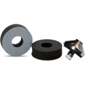 Fermit 23001 Dichtung Wandarmaturen 2 Stk. Schwarz