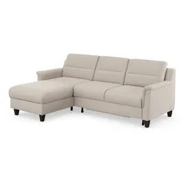 sit&more Ecksofa SIT & MORE "Farö L-Form", grau (elephant), B:234cm H:90cm T:168cm, Sofas, Ecksofa, inklusive Federkern, wahlweise mit Bettfunktion und Bettkasten