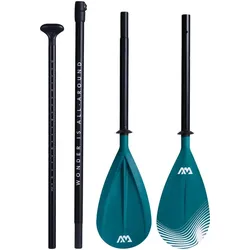 Paddel für Stand up paddle kayak aqua marina dual tech 2en1 BLAU|GRÜN|WEISS 236 cm