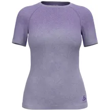 Odlo Damen Performance Light-Rain Dye BL Top Crew Neck S/S lila