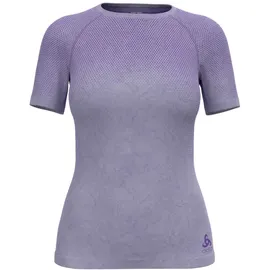 Odlo Damen Performance Light-Rain Dye BL Top Crew Neck S/S lila