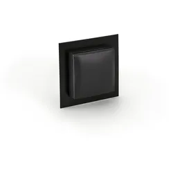 Naber 7053139, Mira ES1 mit Blende, Edelstahl, schwarz matt, Deckel anthrazit