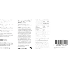 SpermidinPLUS spermidin Longevity 60 st