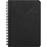 Clairefontaine 785921C Spiralbuch Age Bag kariert 9,5 x 14 cm 50 Blatt 1 St. Schwarz
