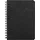 Clairefontaine 785921C Spiralbuch Age Bag kariert 9,5 x 14 cm 50 Blatt 1 St. Schwarz
