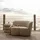 Woood Stone Loungesofa beige