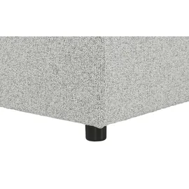 Möbel Kraft Boxspringbett 193 x 109 cm Grau